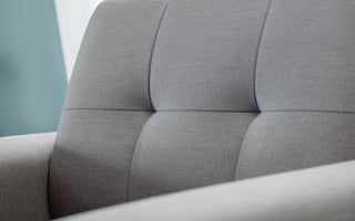 Monza Grey Linen Fabric Sofa Bed