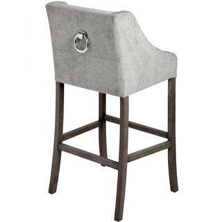 Chelsea Bar Stool, Grey