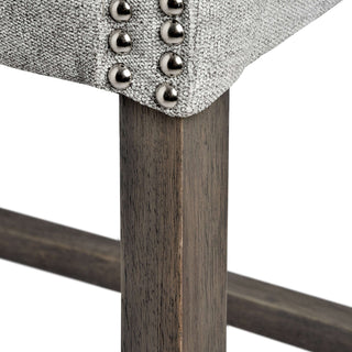 Chelsea Bar Stool, Grey