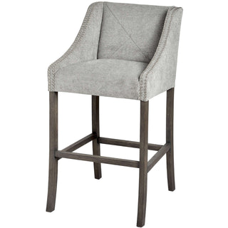 Chelsea Bar Stool, Grey