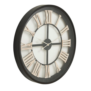 Black Skeleton Clock, Roman Numerals