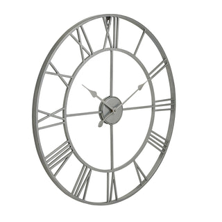 Skeleton Wall Clock, Metal