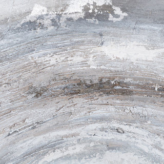 Orion Silver Painted Canvas