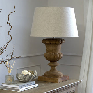 Flutted Table Lamp