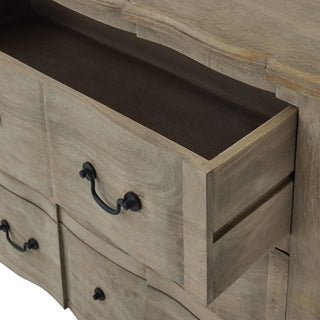 Copgrove 6 Drawer Chest, Acacia Wood