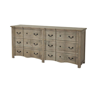 Copgrove 6 Drawer Chest, Acacia Wood