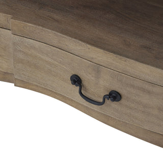 1 Drawer Media Unit, Acacia Wood