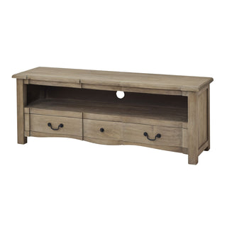1 Drawer Media Unit, Acacia Wood