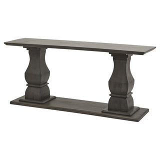 Deep Grey Console Table, Acacia