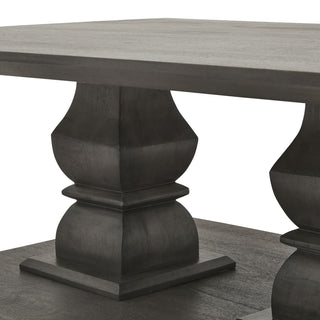 Deep Grey Coffee Table, Acacia