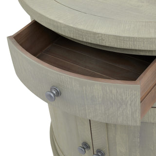 Andre Half Moon 2 Door 1 Drawer Cupboard