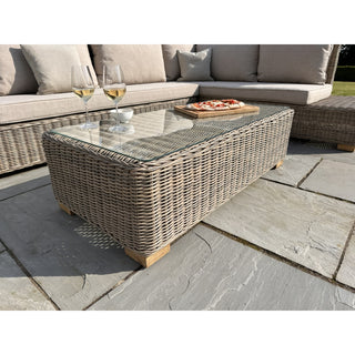 Capri Collection – Outdoor Large Corner & Coffee Table Set