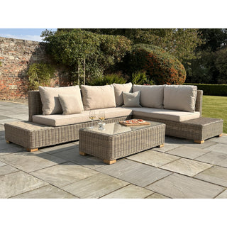 Capri Collection – Outdoor Large Corner & Coffee Table Set