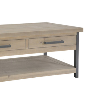 Iron Framed Coffee Table