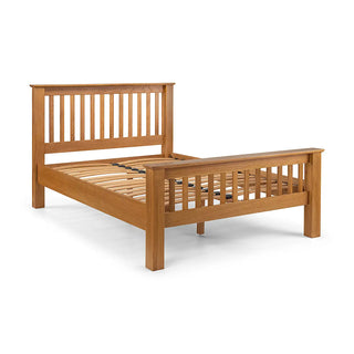 Julian Bowen Amsterdam Bed, Oak Wood