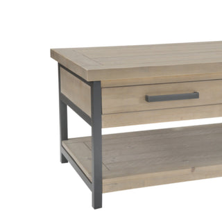 Iron Framed Coffee Table