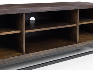 Brooklyn Wooden TV Stand, Dark Oak