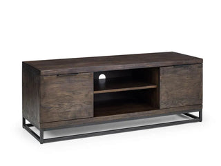 Brooklyn Wooden TV Stand, Dark Oak