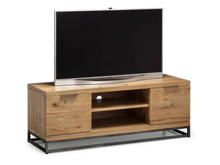 Brooklyn TV Stand, Oak Wood