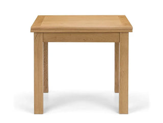 Astoria Flip-Top Extending Dining Table, Oak Wood