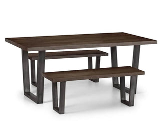 Brooklyn Dining Table Dark Oak