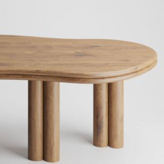 Atticus Dining Table, Oak Wood