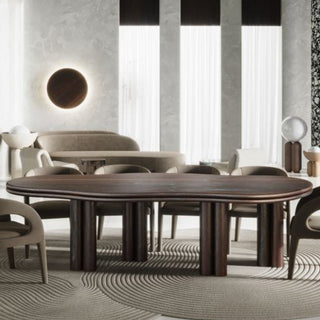 Atticus Dining Table, Oak Wood