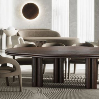 Atticus Dining Table, Oak Wood