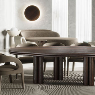 Atticus Dining Table, Oak Wood