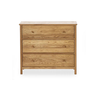 Coxmoor 3 Drawer Chest - Oak