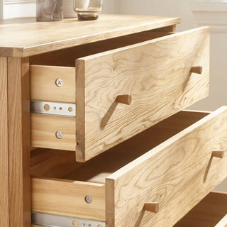 Coxmoor 5 Drawer Wide Chest - Oak