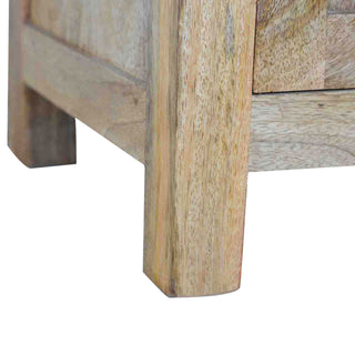 3 Drawers 2 Cabinets Console Table