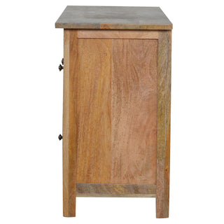 Wooden 3 Drawer 2 Shelves TV Unit