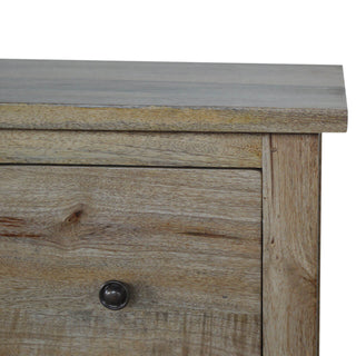 4 Drawer Mini Cabinet, Mango Wood