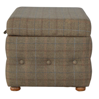 Mixed Tweed Blanket Box