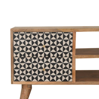 Resin Inlay Nordic TV Stand