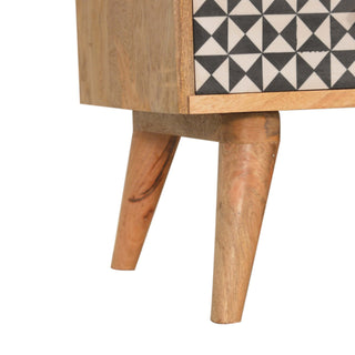 Resin Inlay Nordic TV Stand