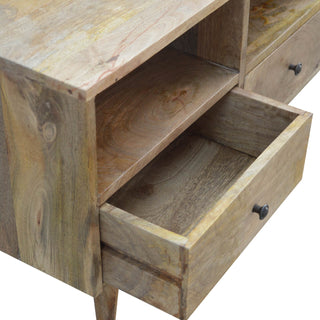 Nordic 3 Drawer TV Stand, Mango Wood