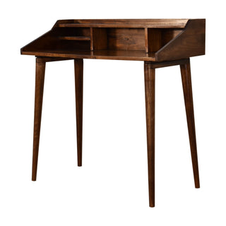 Mango Wood Writing Desk, Chestnut Finish