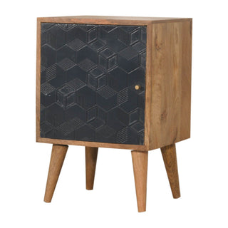 Acadia Bedside Table, Navy
