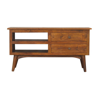 Nordic Wooden TV Unit with Storage