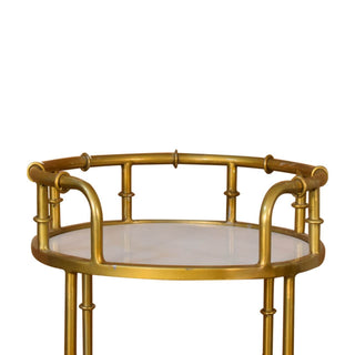 Marble Top Tray Table