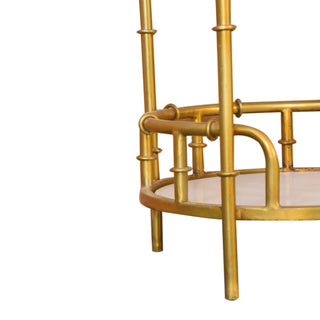 Marble Top Tray Table