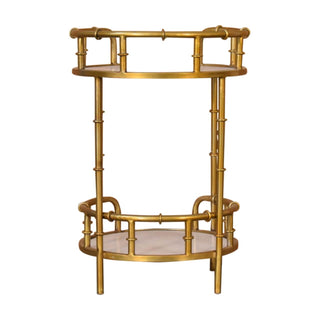 Marble Top Tray Table