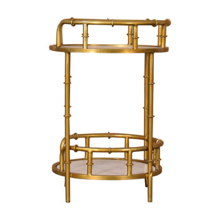 Marble Top Tray Table