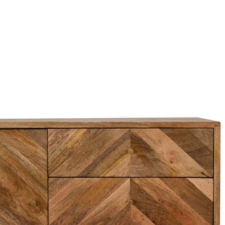 Muna Sideboard with 3 Drawers and 1 Cabinet in Mango Wood