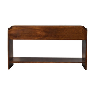 Mango Wood Newton Console Table with 2 Drawers