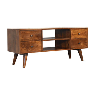 Nordic TV Stand, Chestnut