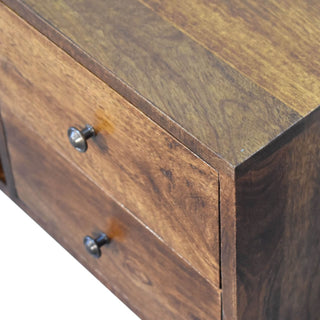 Nordic TV Stand, Chestnut