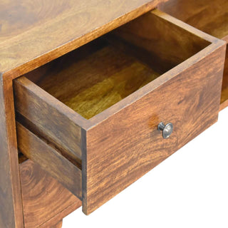 Nordic TV Stand, Chestnut